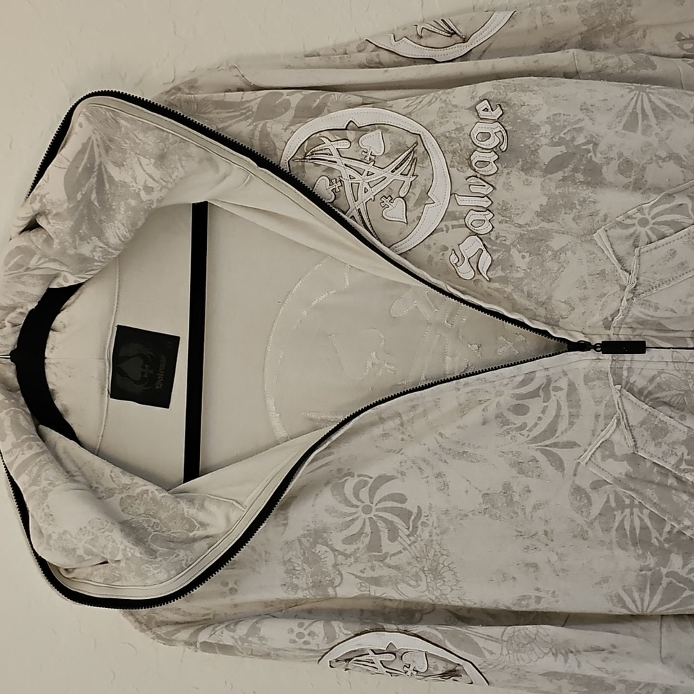 Salvage Gray Graphic Hoodie - Picture 3 of 16